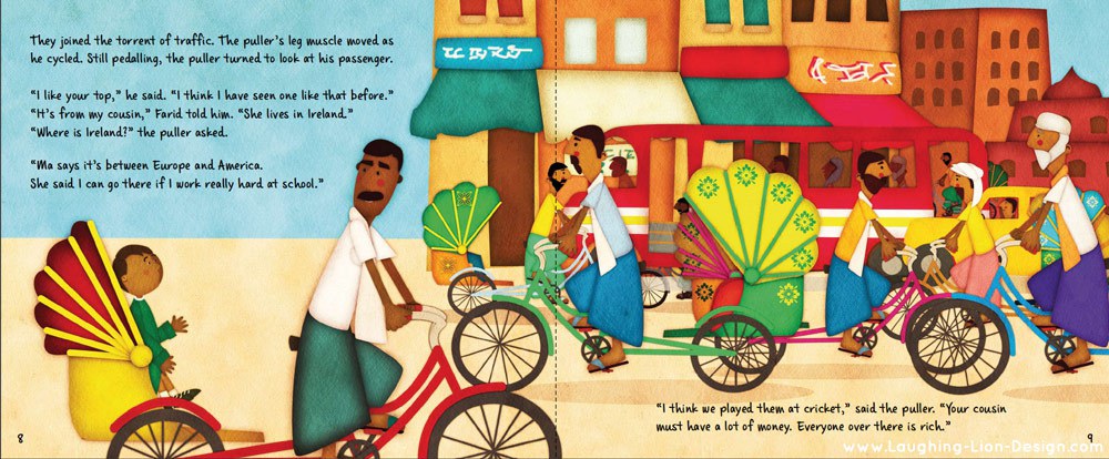 Farid's Rickshaw Ride Illustrated by Jennifer Farley