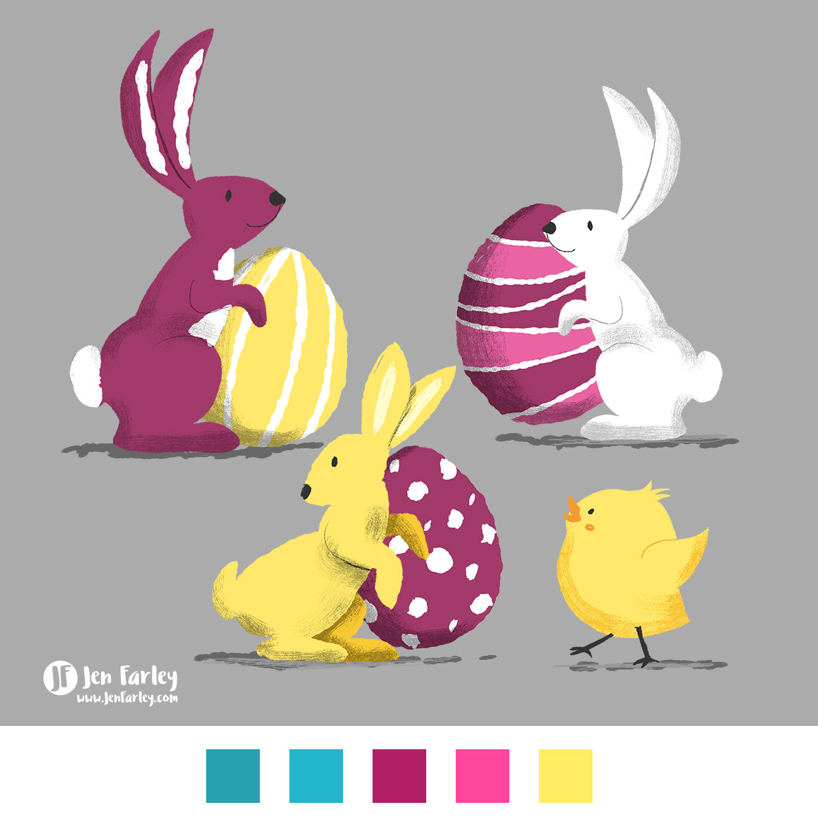 Easter Color Palette - Jennifer Farley