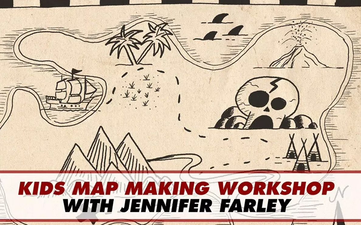 Kids Map Making Workshop With Jennifer Farley featured