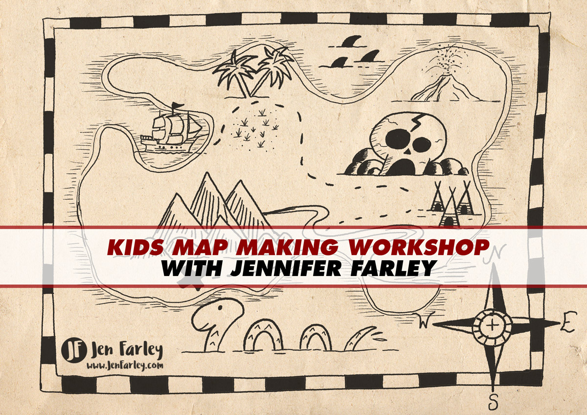 Kids Map Making Workshop With Jennifer Farley