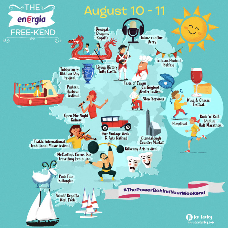 Map of Ireland Energia Map 11 10 11 August 2019 Web illustrated by Jennifer Farley