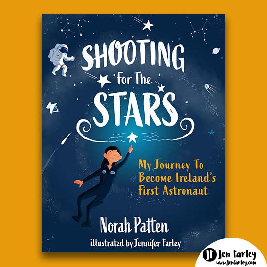 Shooting For The Stars Cover Illustrated By Jennifer Farley