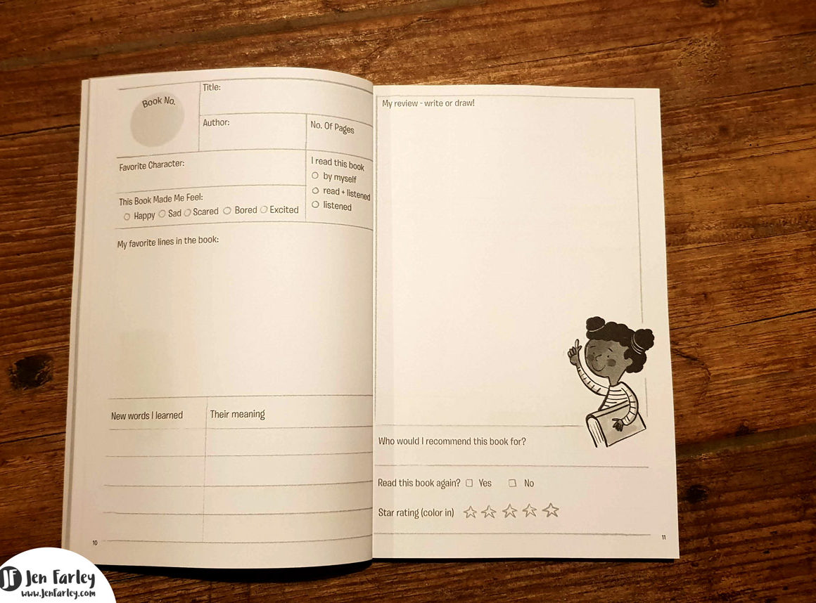 My Very Own Book Journal - A Reading Log For Kids
