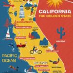 California Map by Jennifer Farley