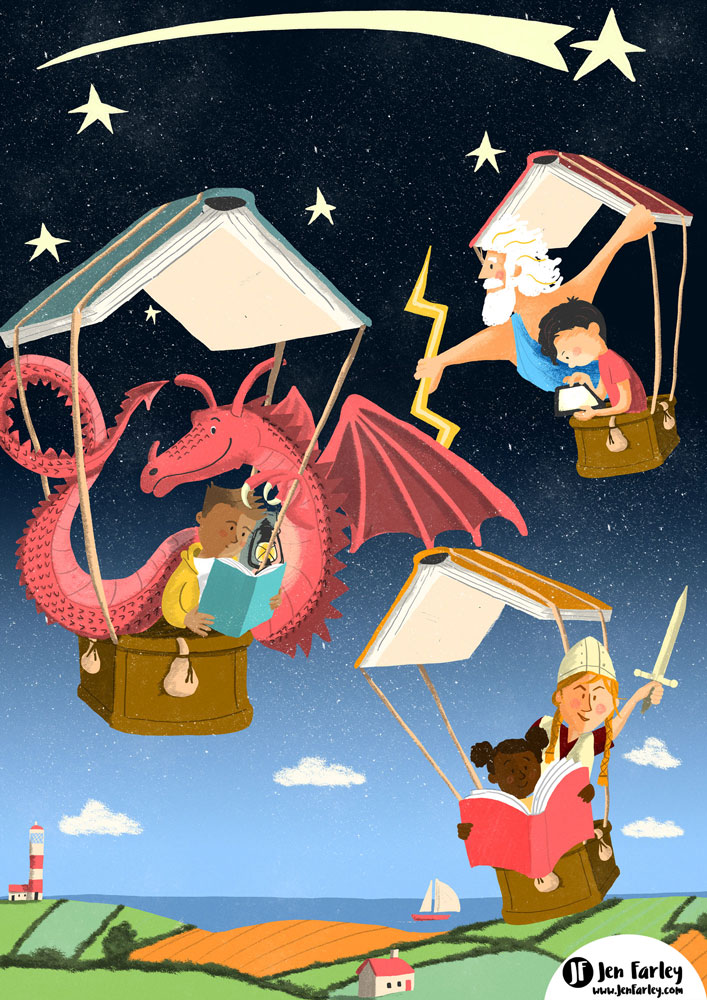Libraries Ireland Summer Stars Illustrated by Jennifer Farley