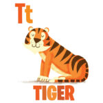 T is for Tiger Animals ABC Jennifer Farley