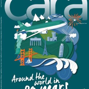 Aer Lingus Cara Magazine Cover Jennifer Farley illustration