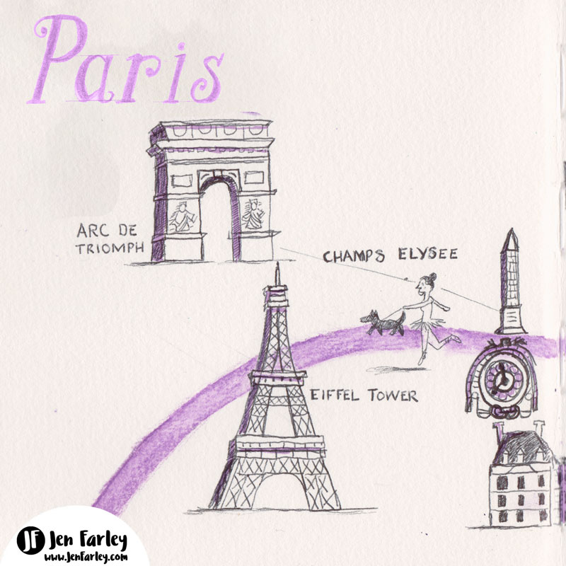 Paris Map Jennifer Farley 2 lowres