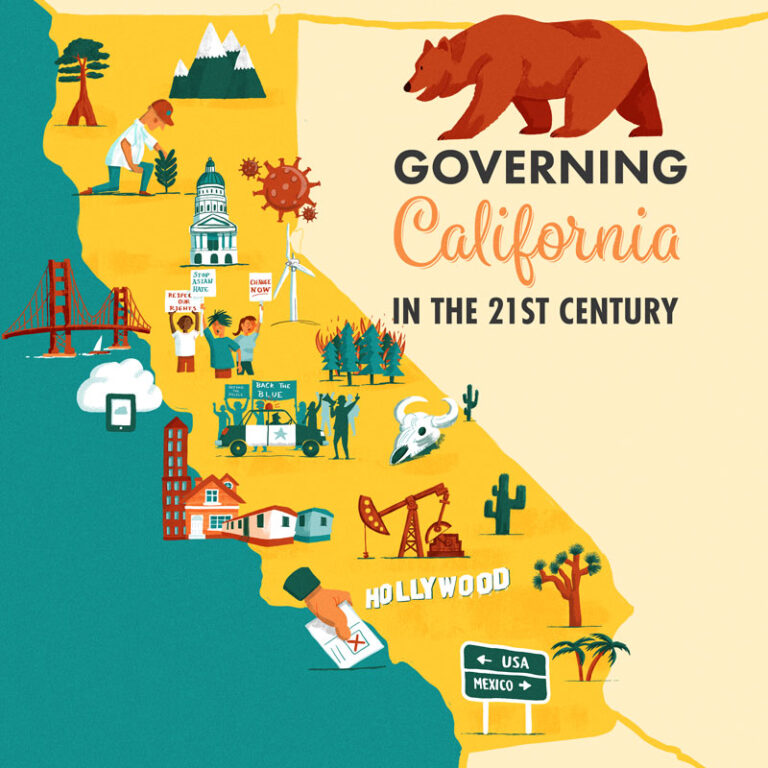 Governing California Book Cover Illustrated by Jennifer Farley web