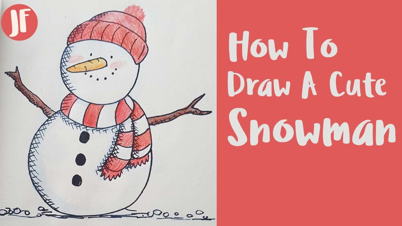 How To Draw A Snowman