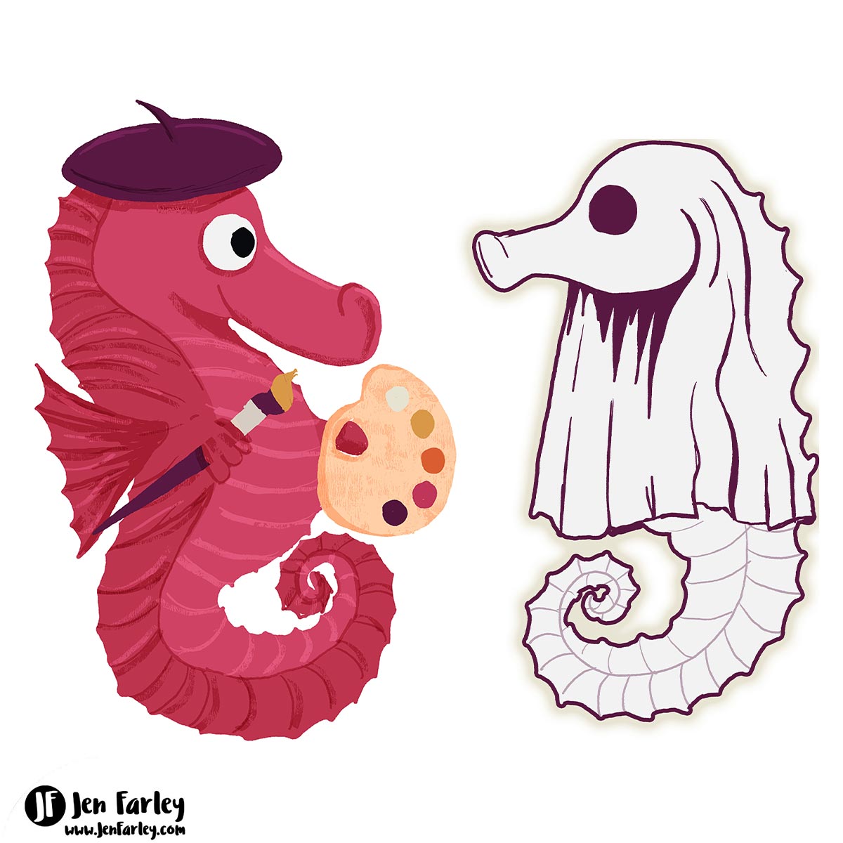 International Literature Festival Dublin Illustrated Seahorses 3 Jennifer Farley