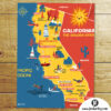 California Map Art Print