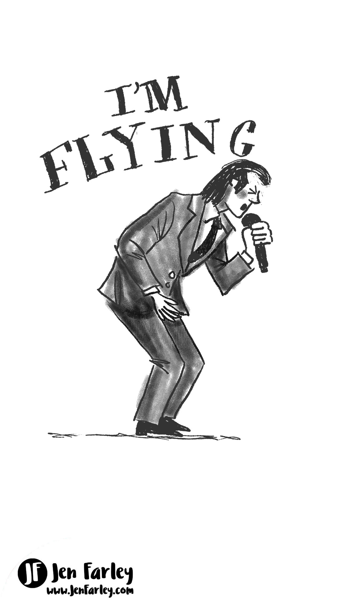 Nick Cave Illustration Jennifer Farley Im Flying