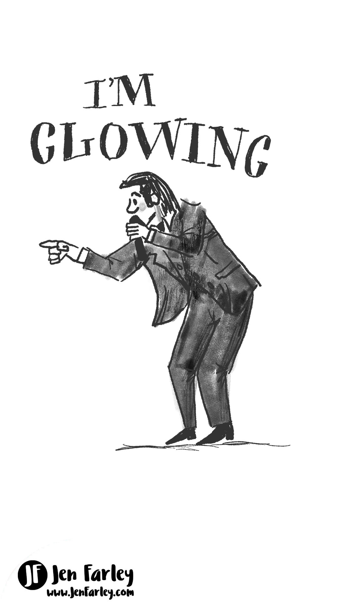 Nick Cave Illustration Jennifer Farley Im Glowing