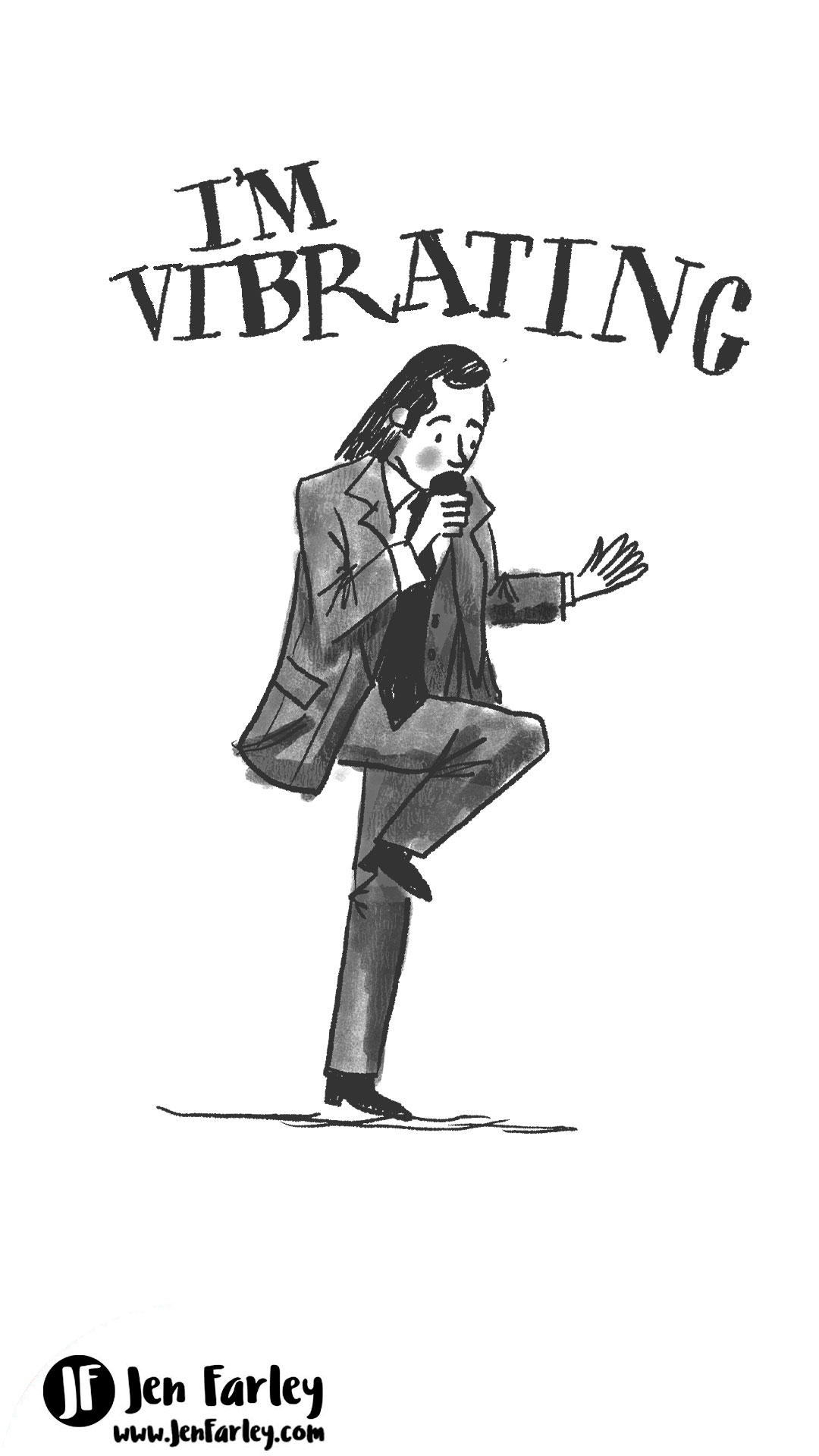 Nick Cave Illustration Jennifer Farley Im Vibrating