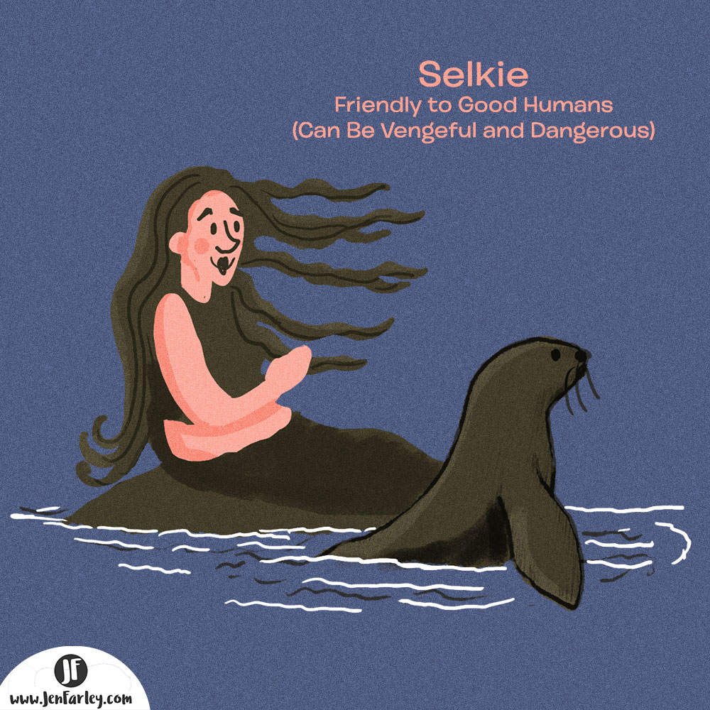 Selkie illustrated by Jennifer Farley